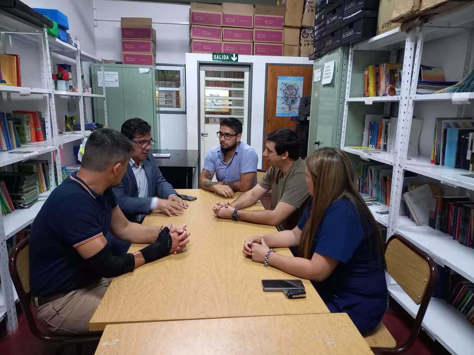 Importante reunión con Directivos de la Unidad Central de Emergencias y Traslados